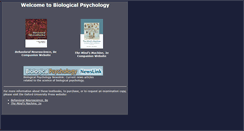 Desktop Screenshot of biopsychology.com