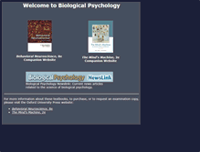 Tablet Screenshot of biopsychology.com